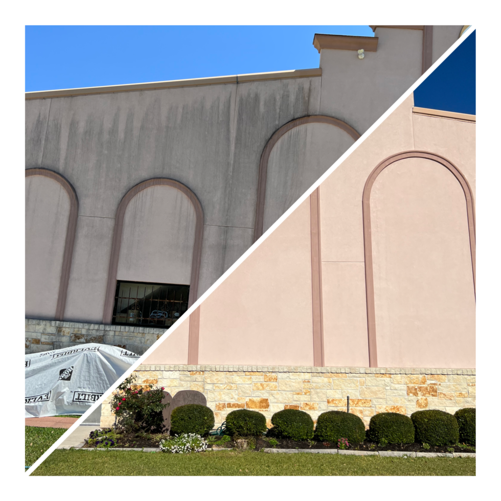 Commercial Stucco Cleaning